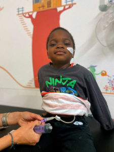 enfant atteint de sténose